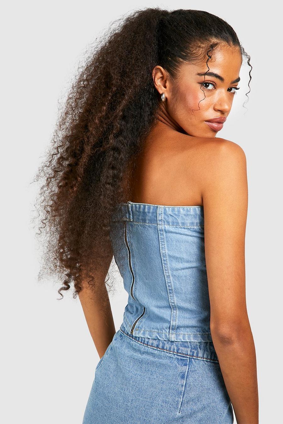 TOP JEANSOWY DAMSKI