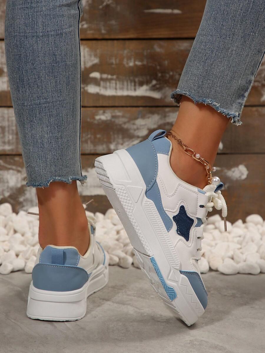 NIEBIESKIE BUTY SPORTOWE