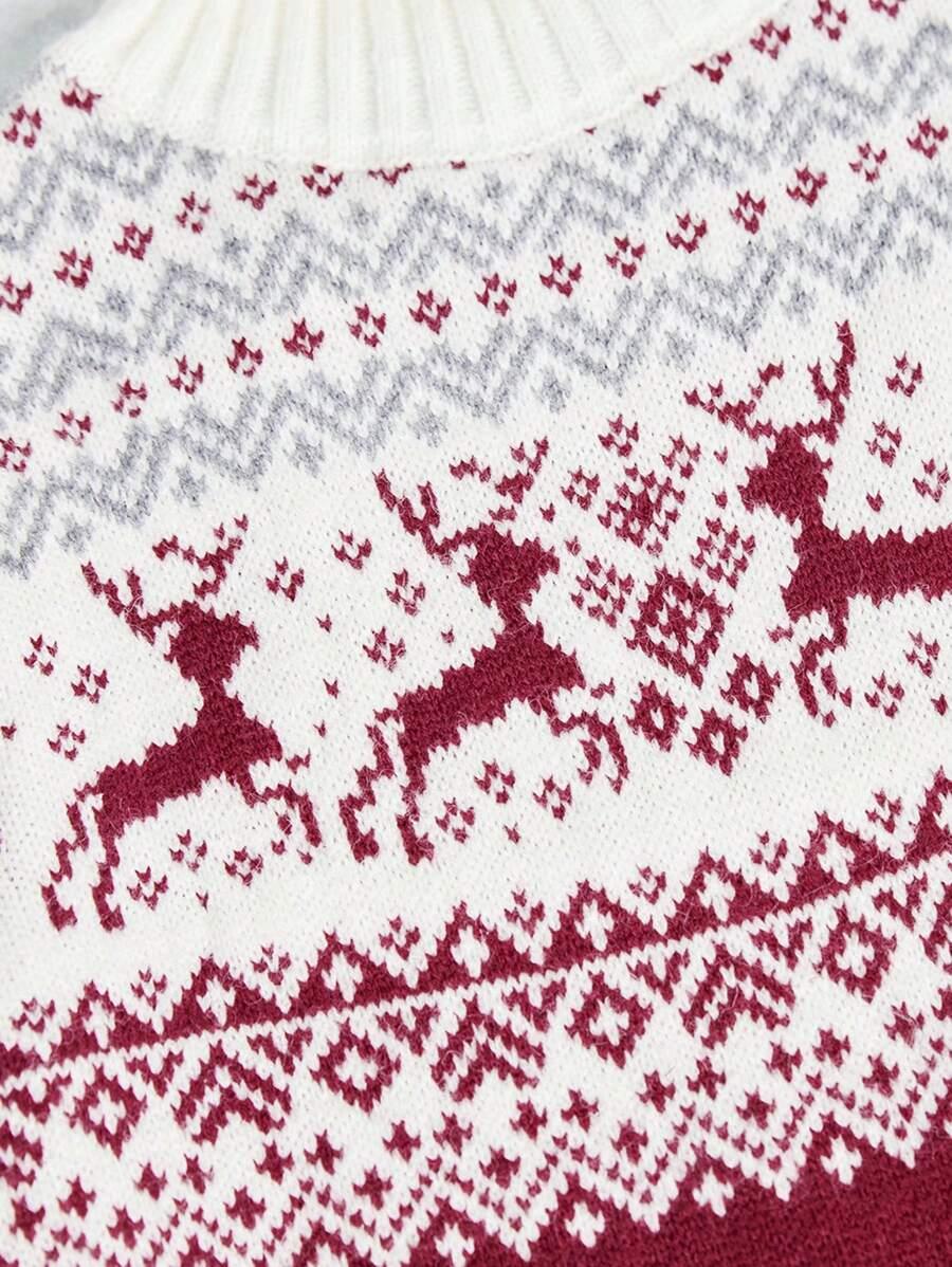 SWETER W ŚWIĄTECZNY WZÓR