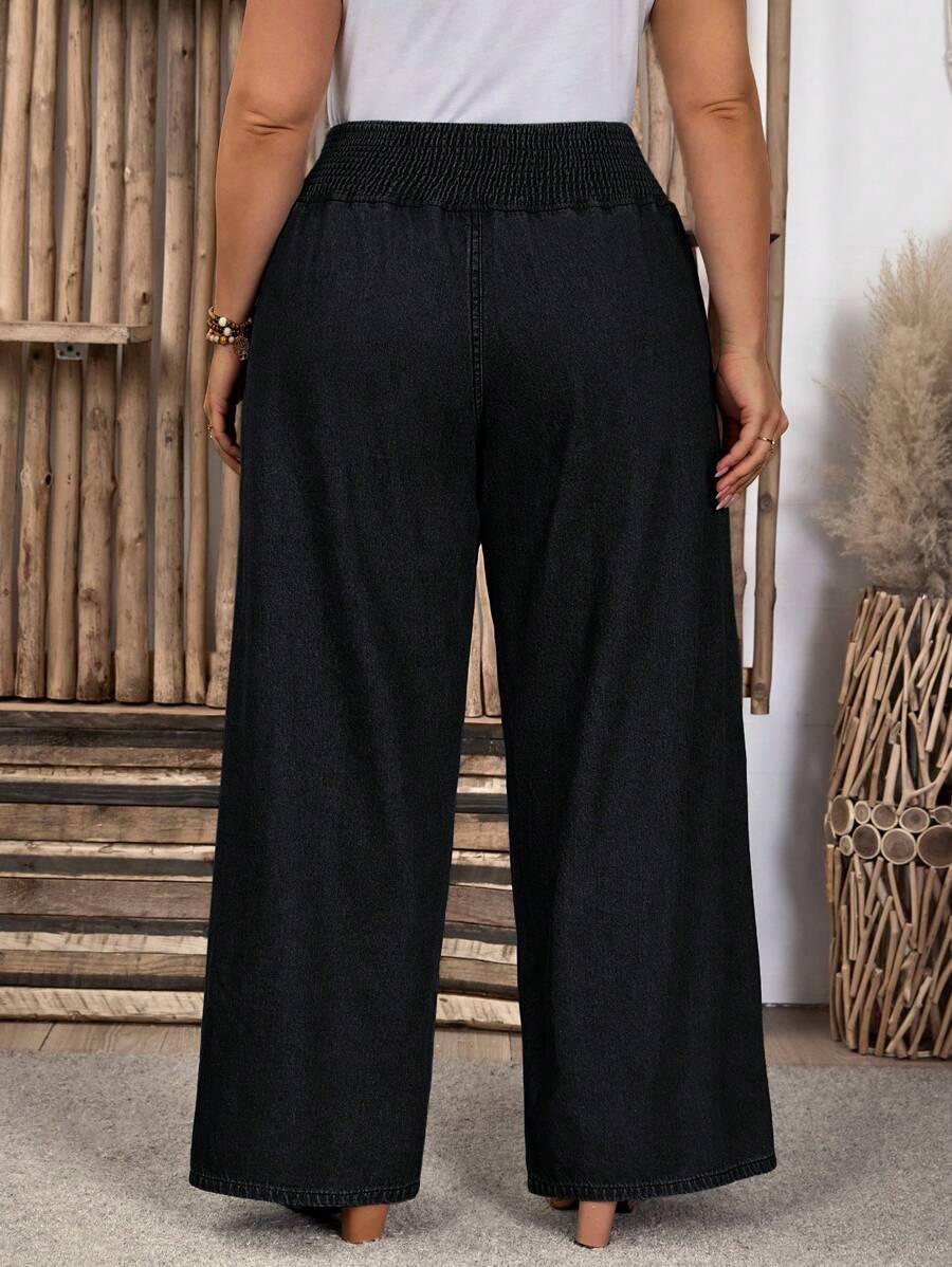 czarne spodnie jeans