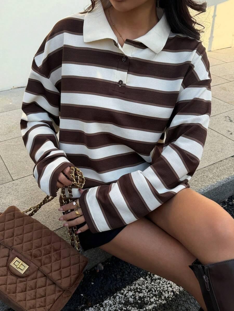 bluzka paski casual
