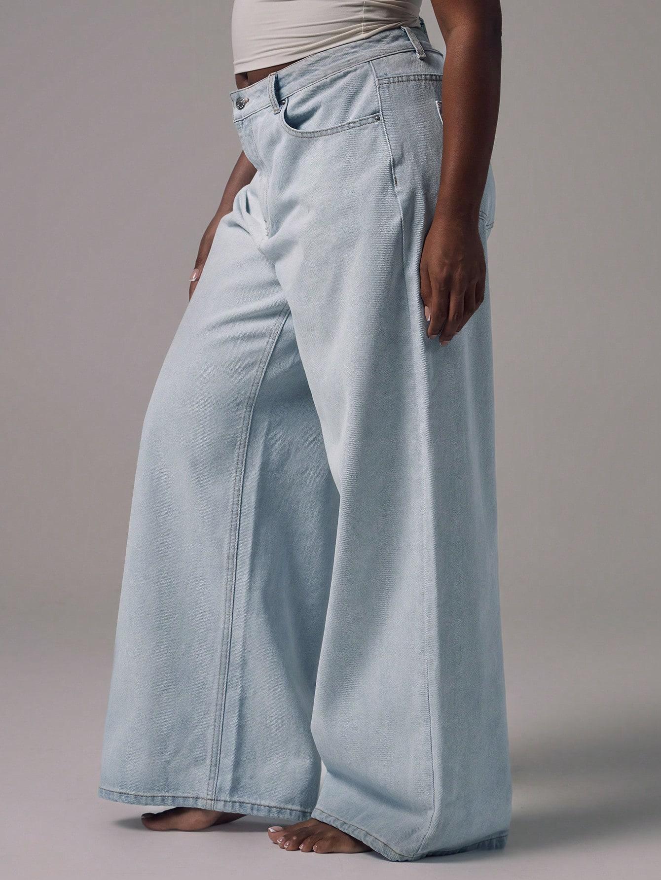 SPODNIE JEANS WYSOKI STAN