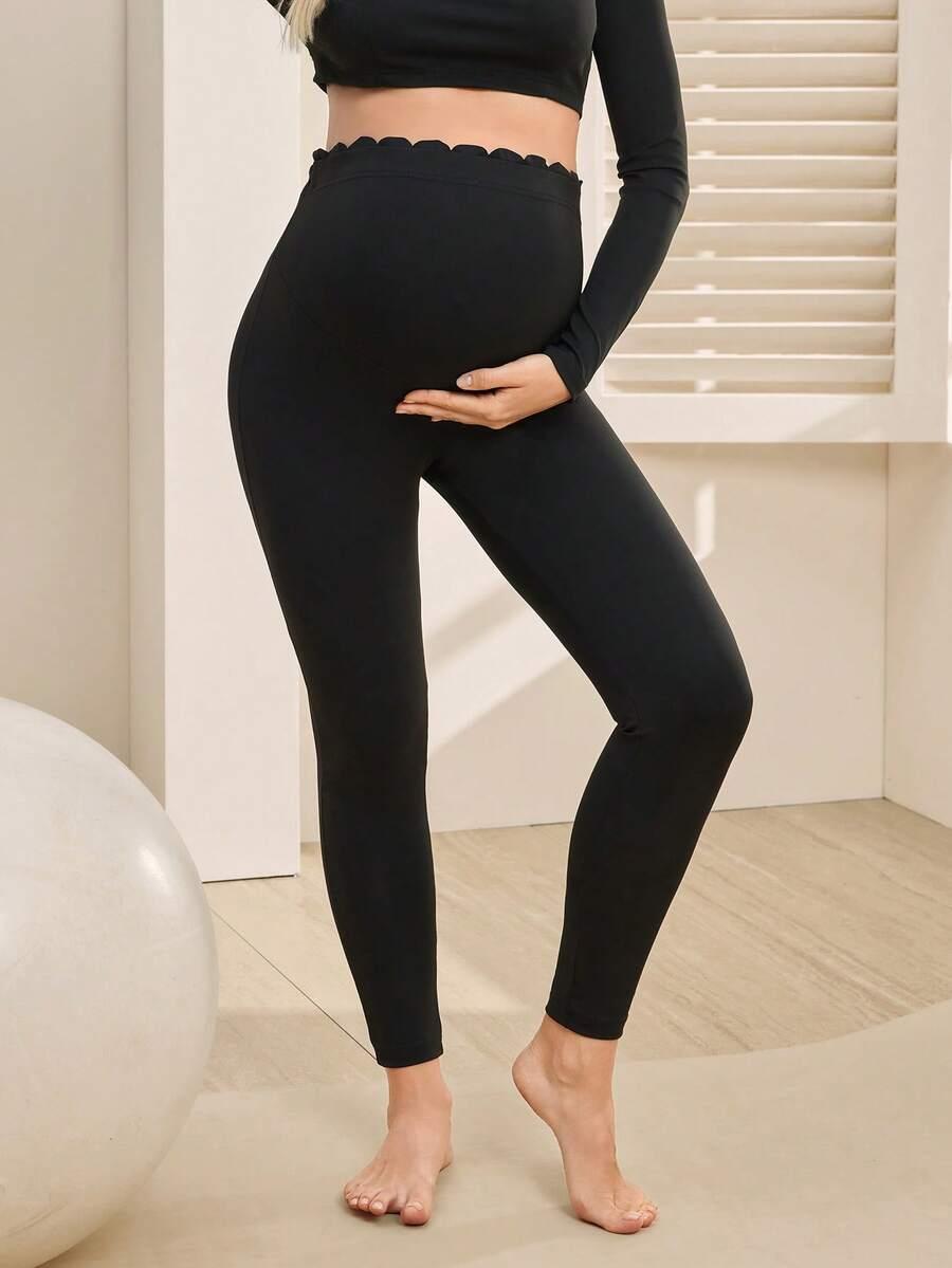 CZARNE LEGGINSY WYSOKI STAN