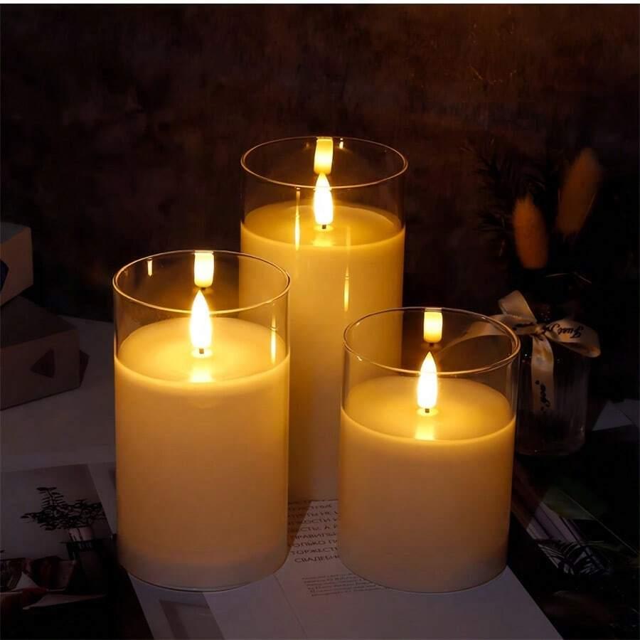 świeca led 3-pack