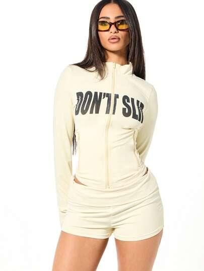 żółta bluza casual