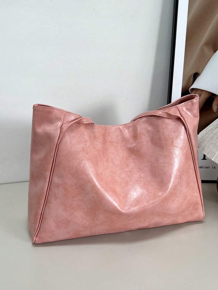 RÓŻOWA TOREBKA SHOPPER