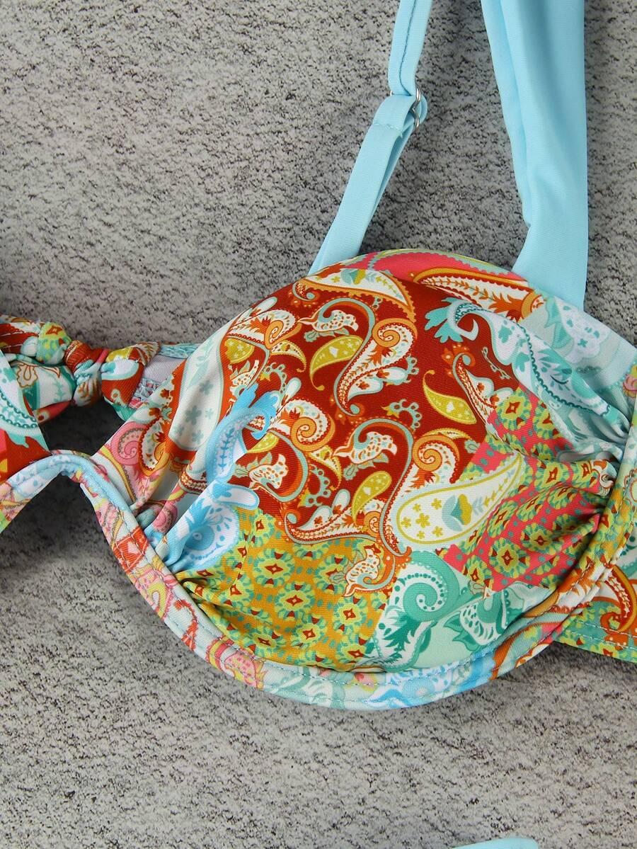 komplet bikini wzór
