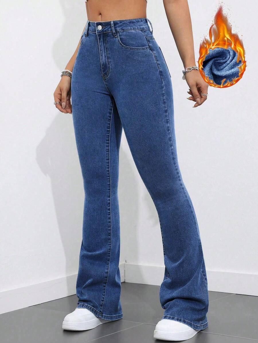 NIEBIESKIE SPODNIE JEANS