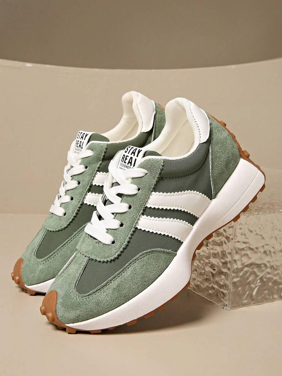 ZIELONE BUTY SPORTOWE