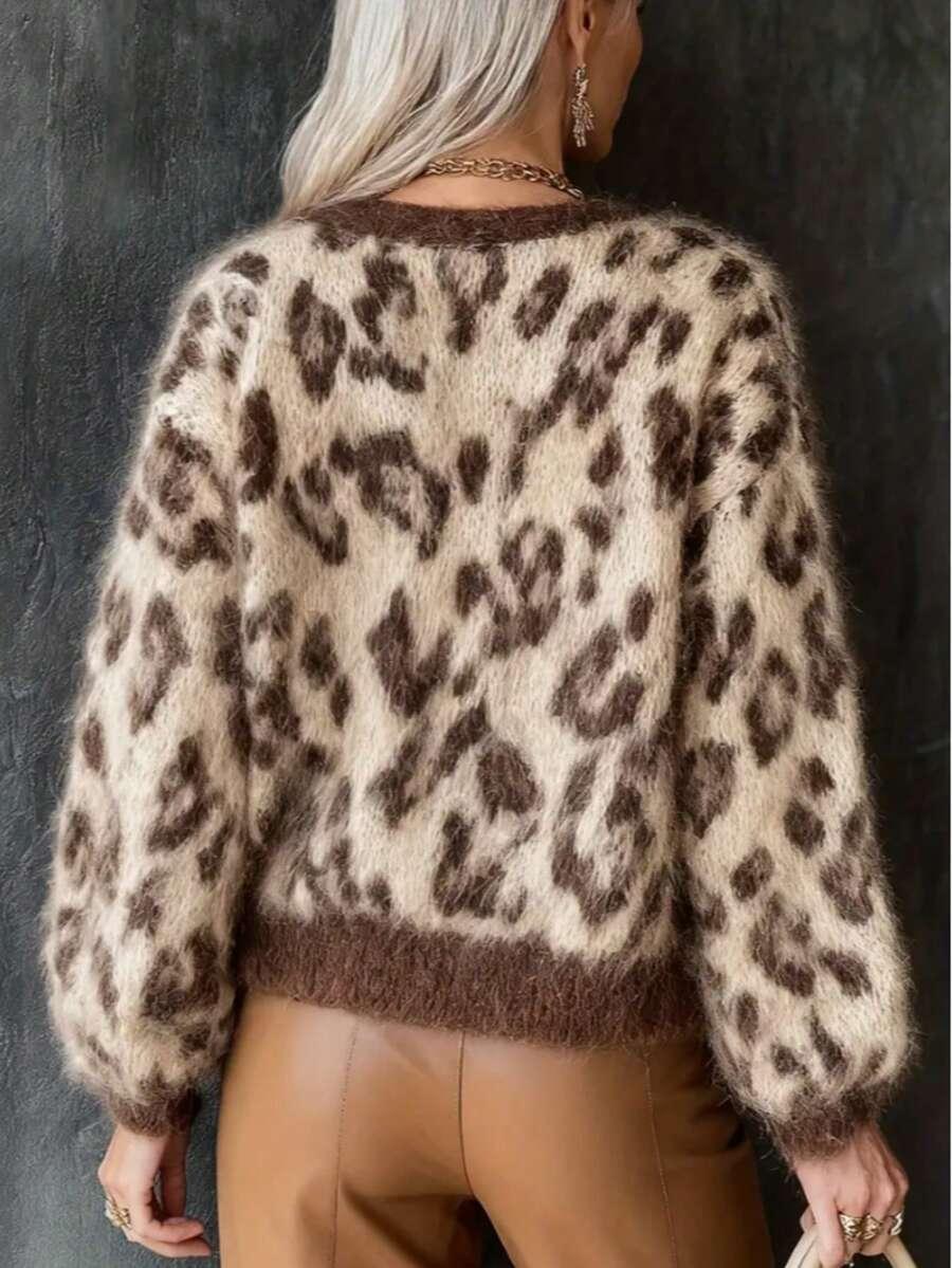 SWETER ANIMAL PRINT