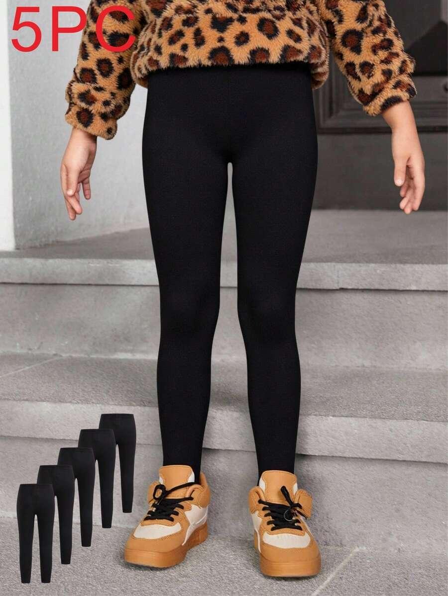 CZARNE LEGGINSY 3-PACK