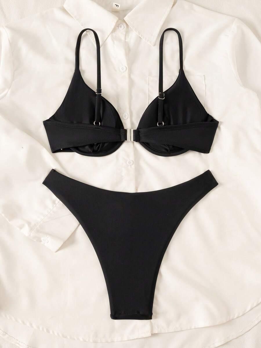 DWUCZĘŚCIOWE BIKINI Z FISZBINAMI