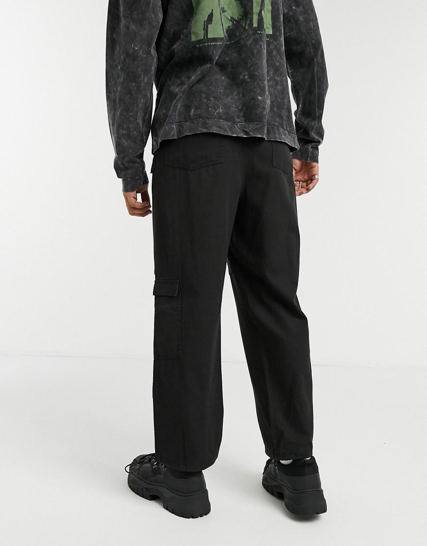 CZARNE SPODNIE CASUAL