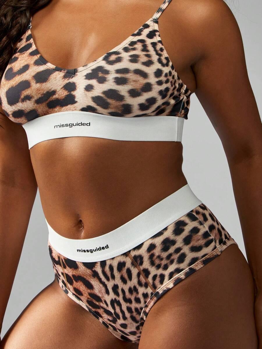 BIUSTONOSZ ANIMAL PRINT