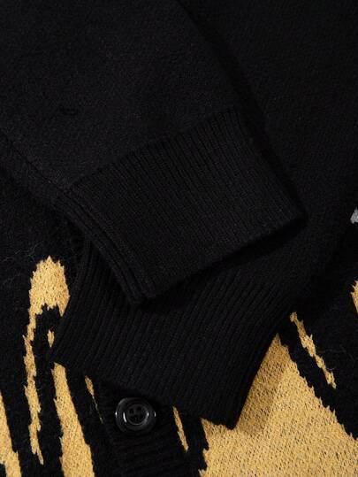 ROZPINANY SWETER GUZIKI