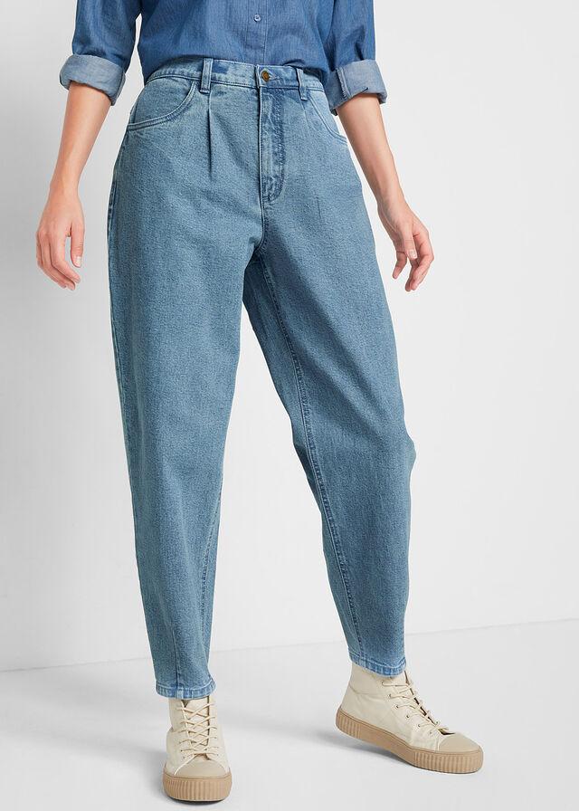 SPODNIE JEANSY MOM JEANS