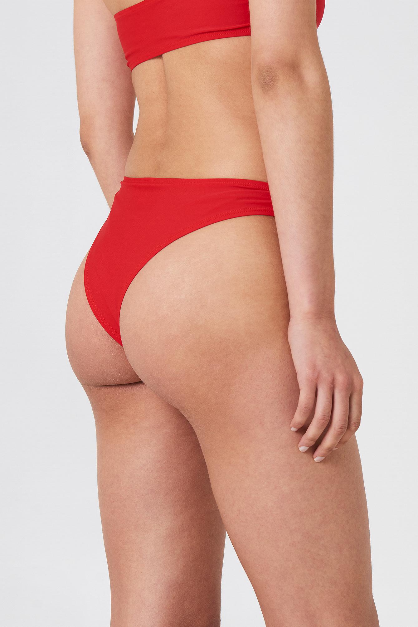 KLASYCZNY CZERWONY DÓŁ OD BIKINI