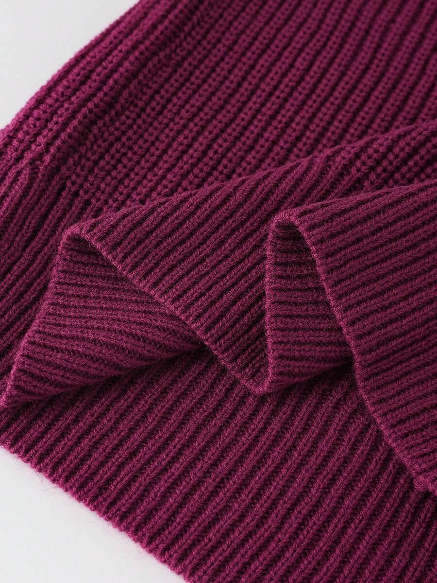 różowy sweter zdobienie 