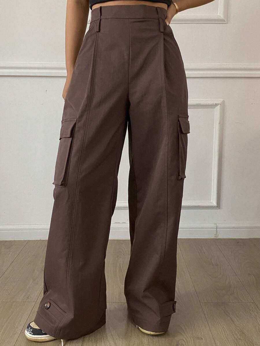SPODNIE DAMSKIE CASUAL PROSTE REGULAR
