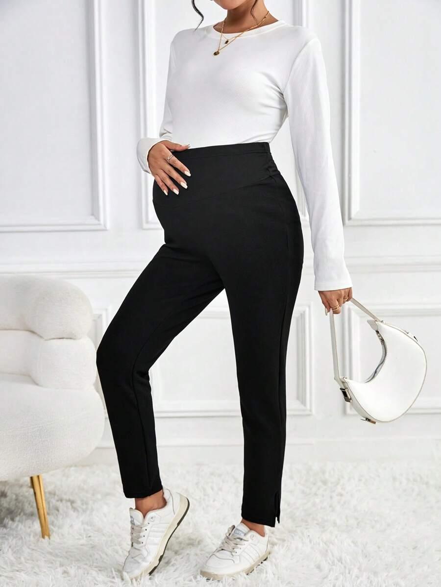 CZARNE LEGGINSY WYSOKI STAN