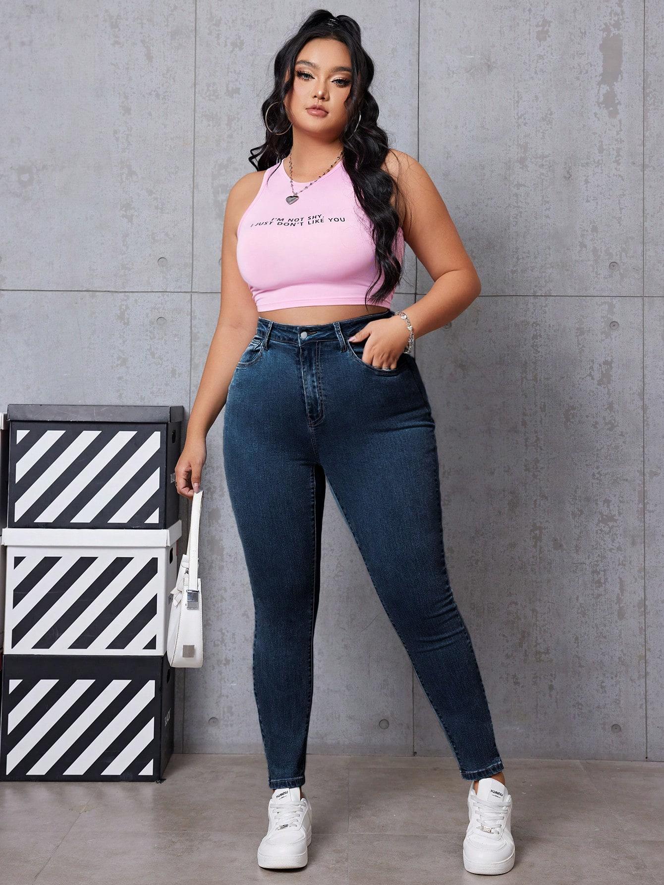 SPODNIE JEANS WYSOKI STAN