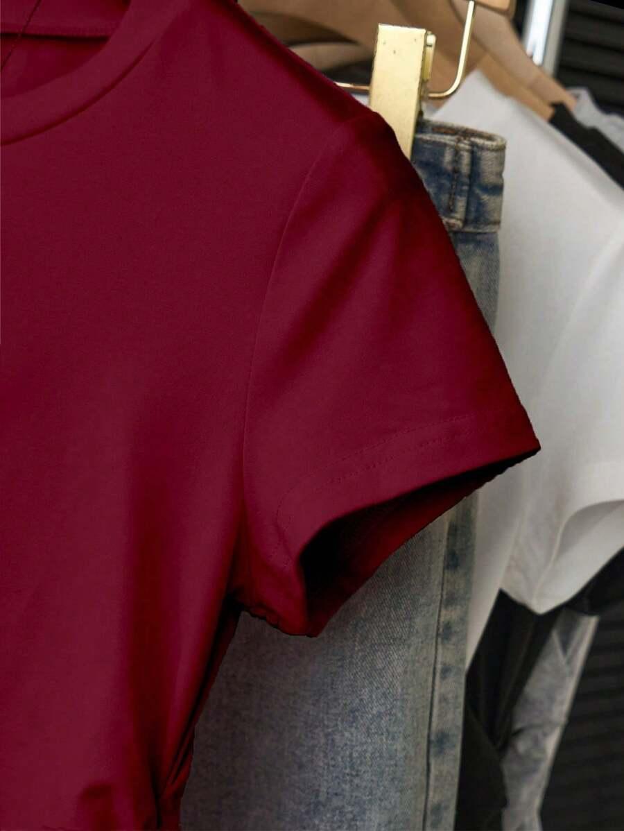klasyczny top marszczenie 3-pack