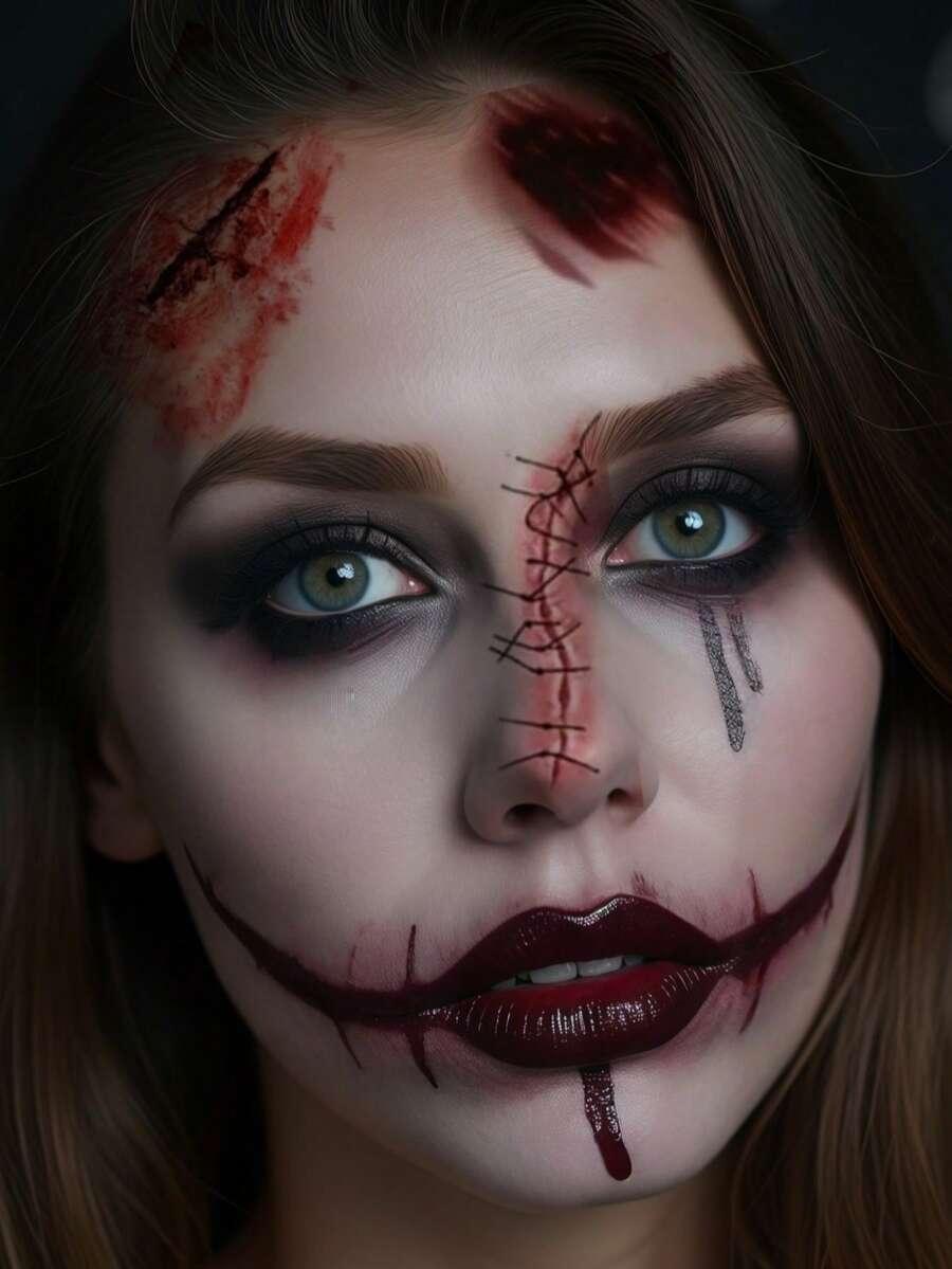 tatuaże zmywalne zombie