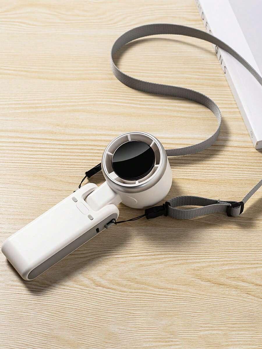 biały mini wentylator