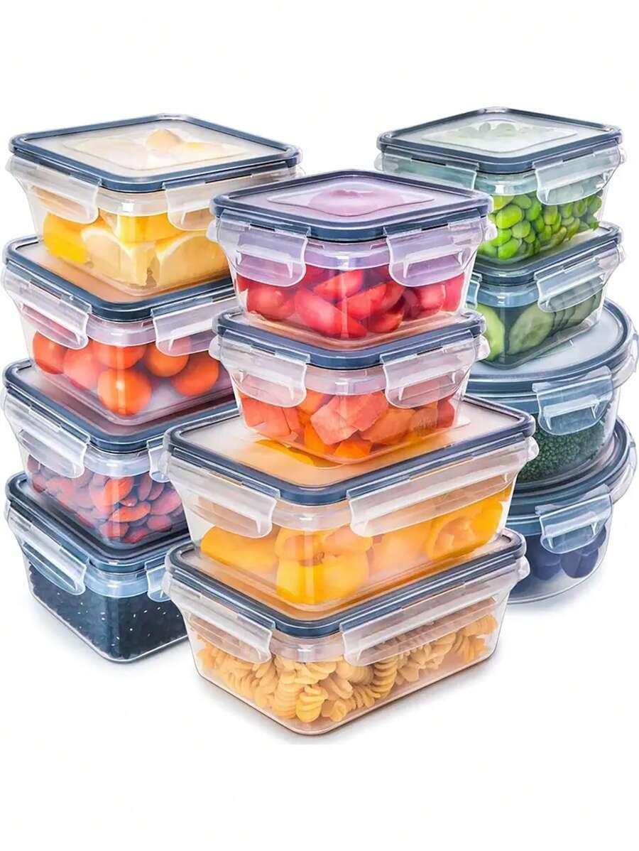pojemniki na żywność z pokrywką 5-pack 