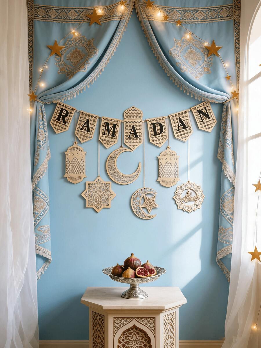 DREWNIANY BANER na RAMADAN