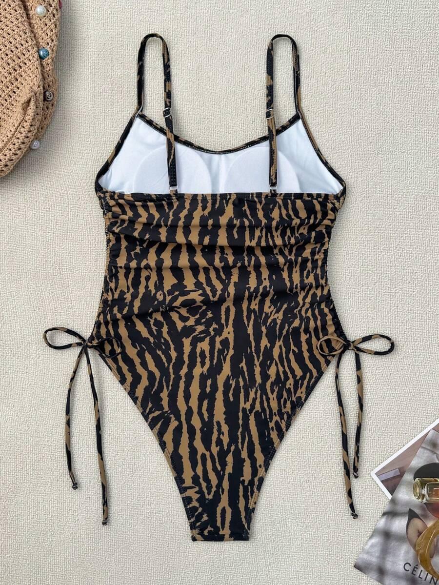 JEDNOCZĘŚCIOWY STRÓJ KĄPIELOWY ANIMAL PRINT