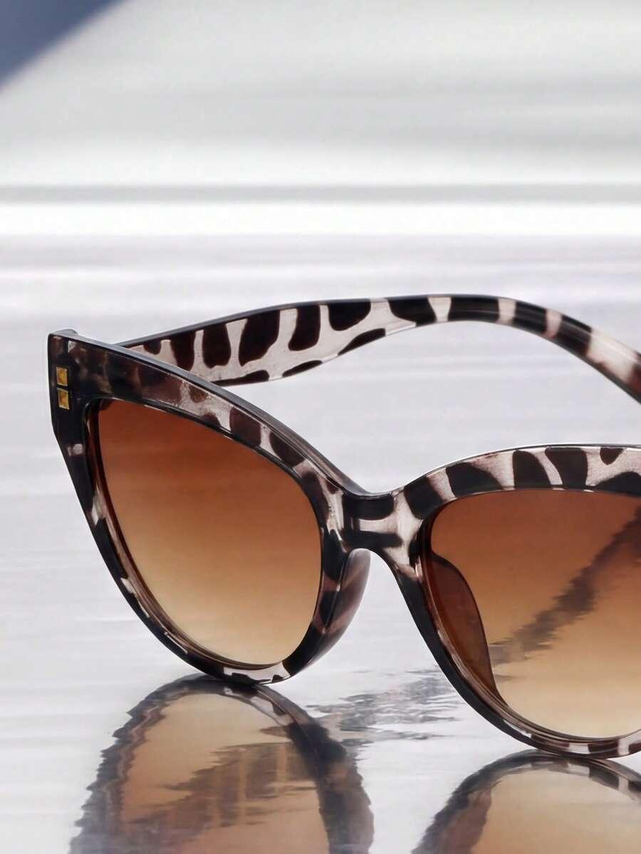 okulary przeciwsłoneczne animal print 