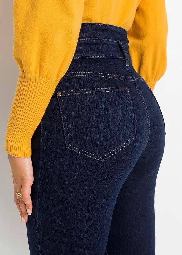JEANSY Z WYSOKIM STANEM