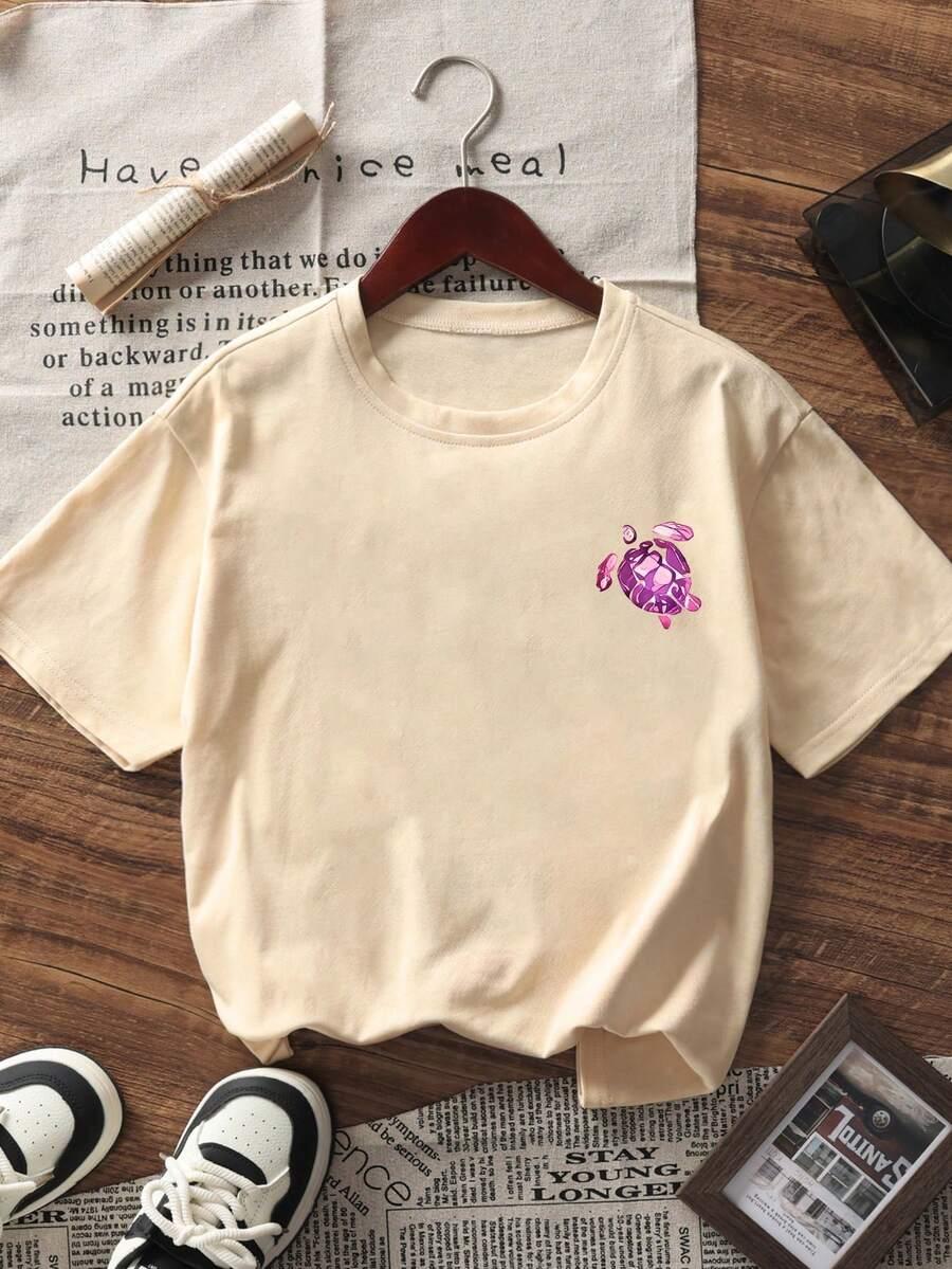T-SHIRT KRÓTKI RĘKAW PRINT