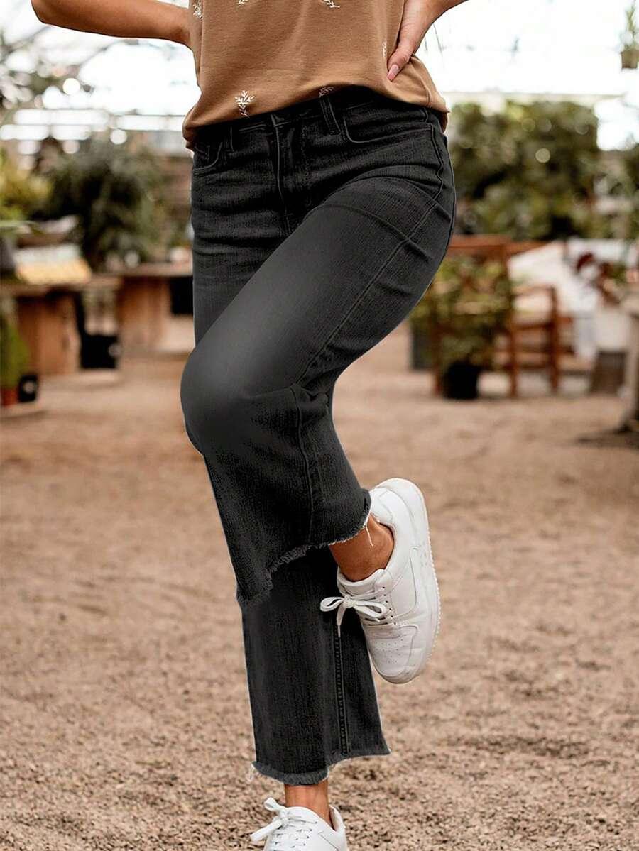 spodnie jeans 3/4