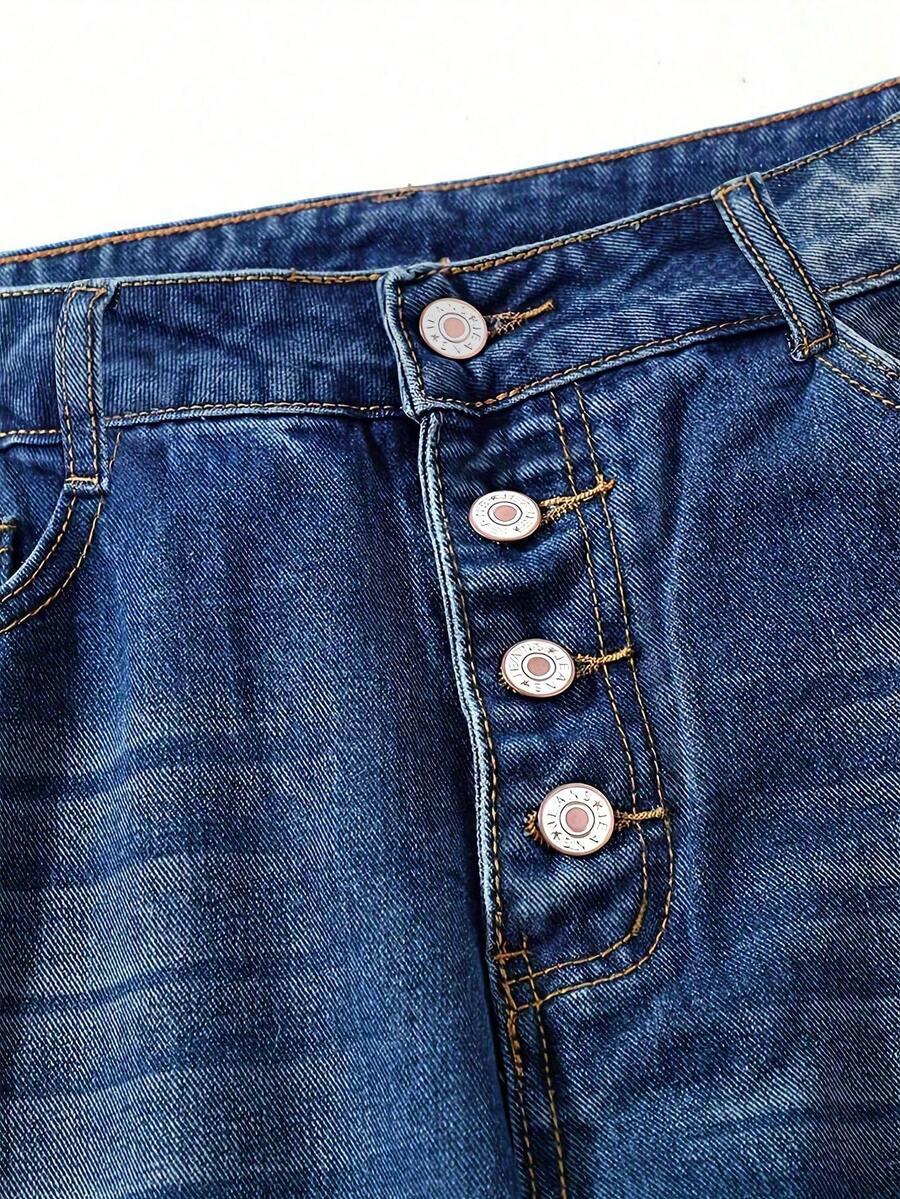 NIEBIESKIE SPODNIE JEANS
