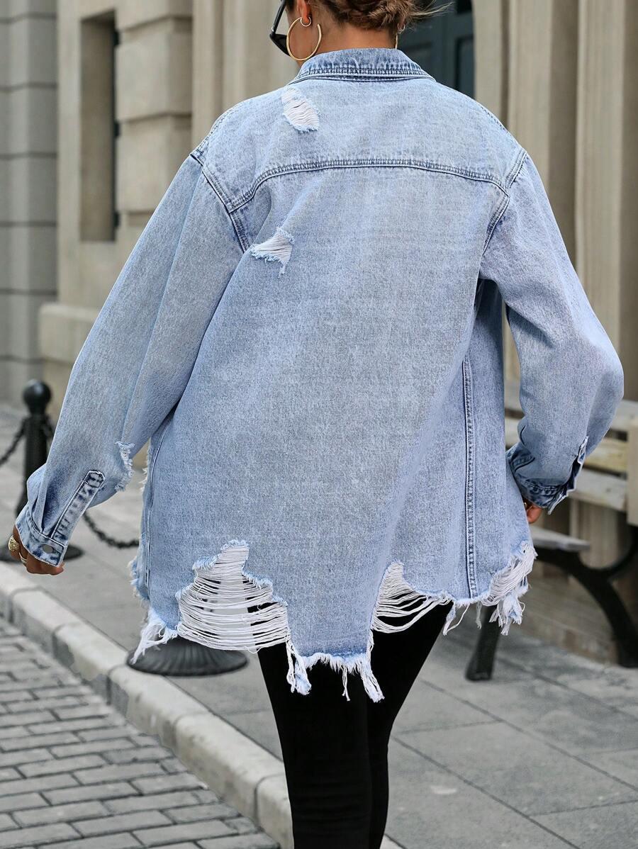 NIEBIESKA KURTKA JEANS