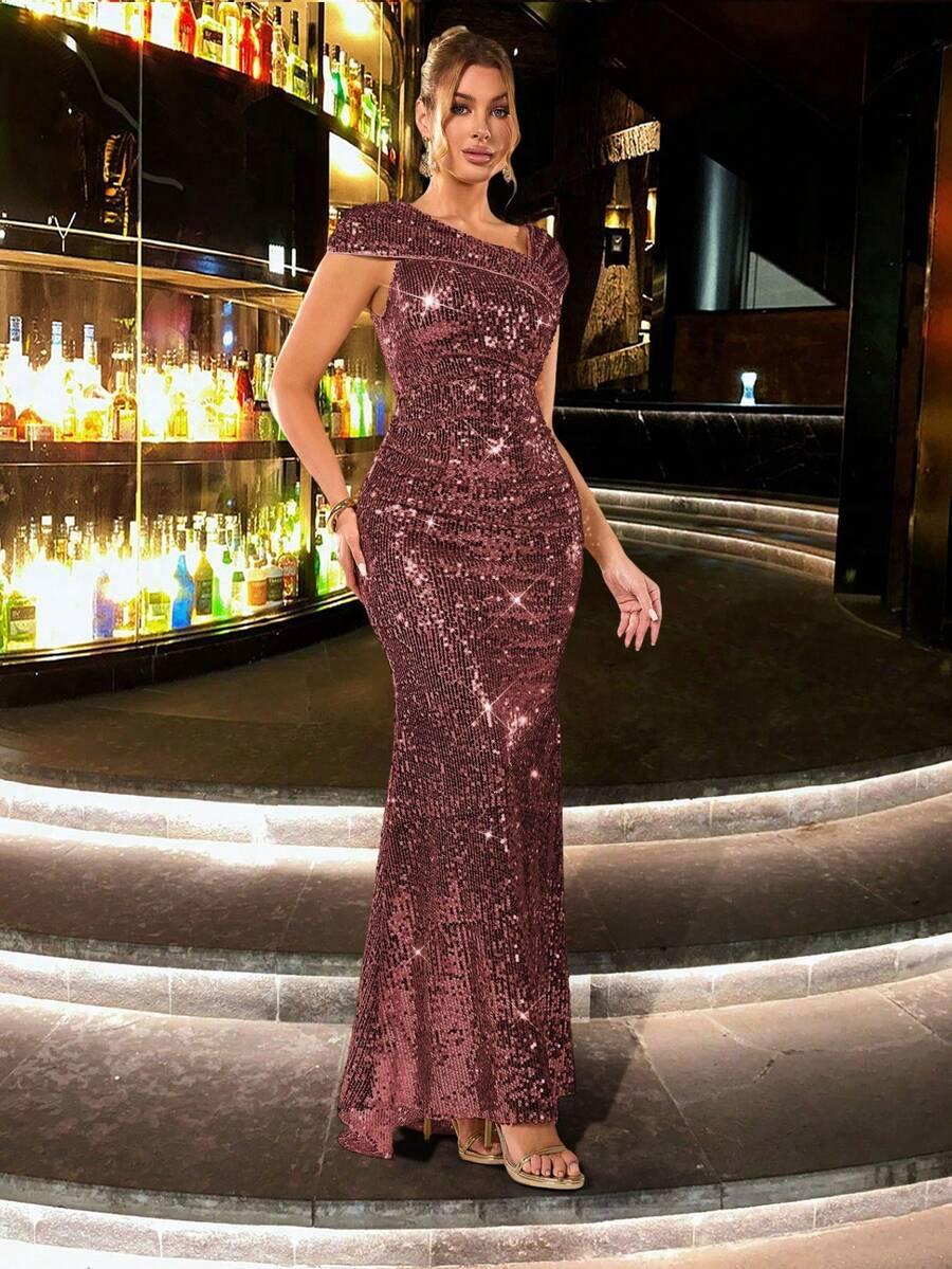 MAXI SUKIENKA CEKINY