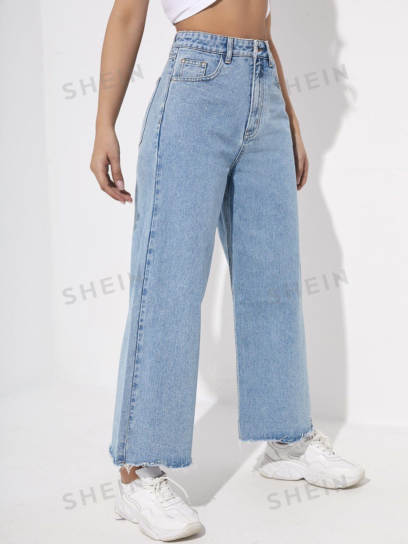 NIEBIESKIE SPODNIE JEANS