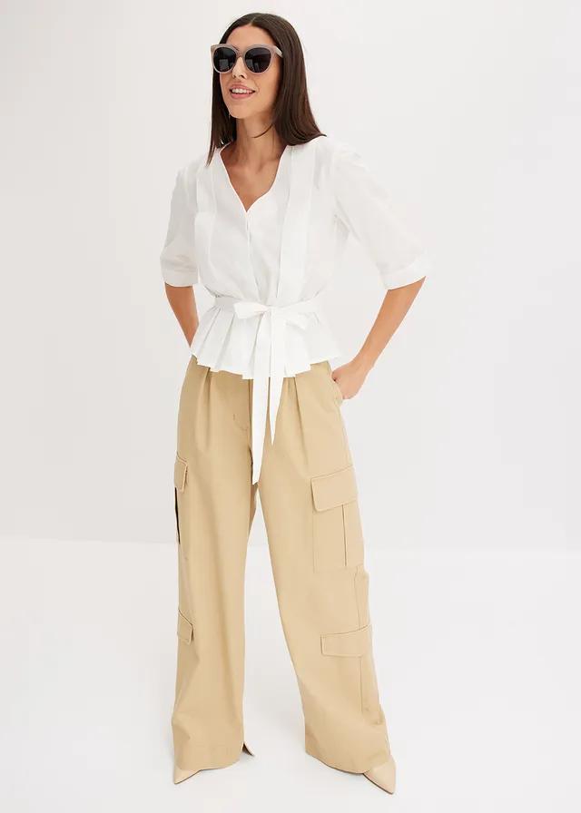 BIAŁA BLUZKA CASUAL