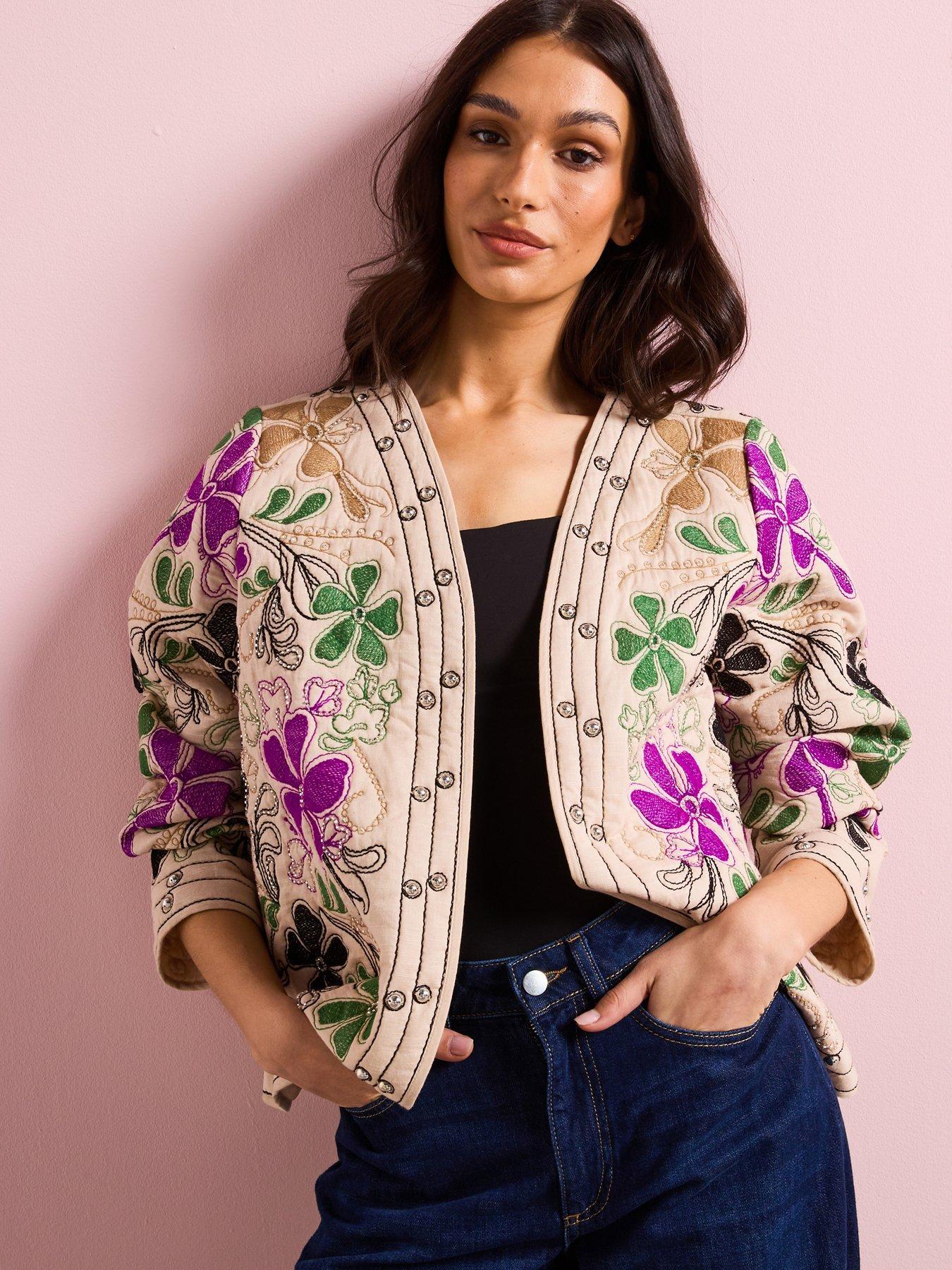 RIVER ISLAND NARZUTKA Z KWIATOWYM WZOREM 