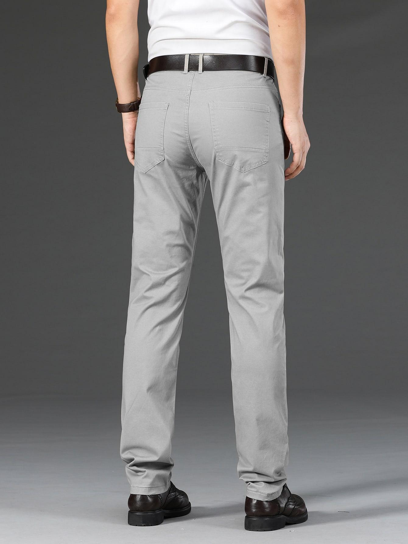 szare spodnie jeans 