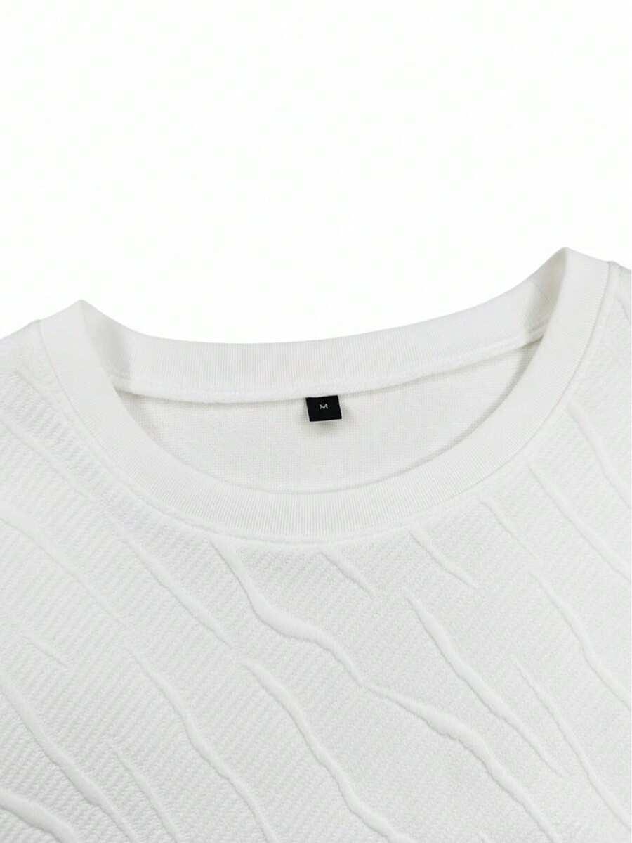 BIAŁY T-SHIRT KRÓTKI RĘKAW
