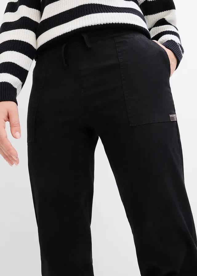  SPODNIE CASUAL 7/8 BAWEŁNIANE
