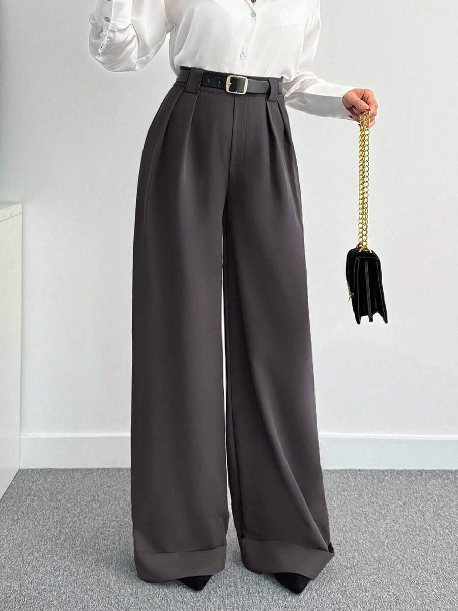SZARE SPODNIE CASUAL