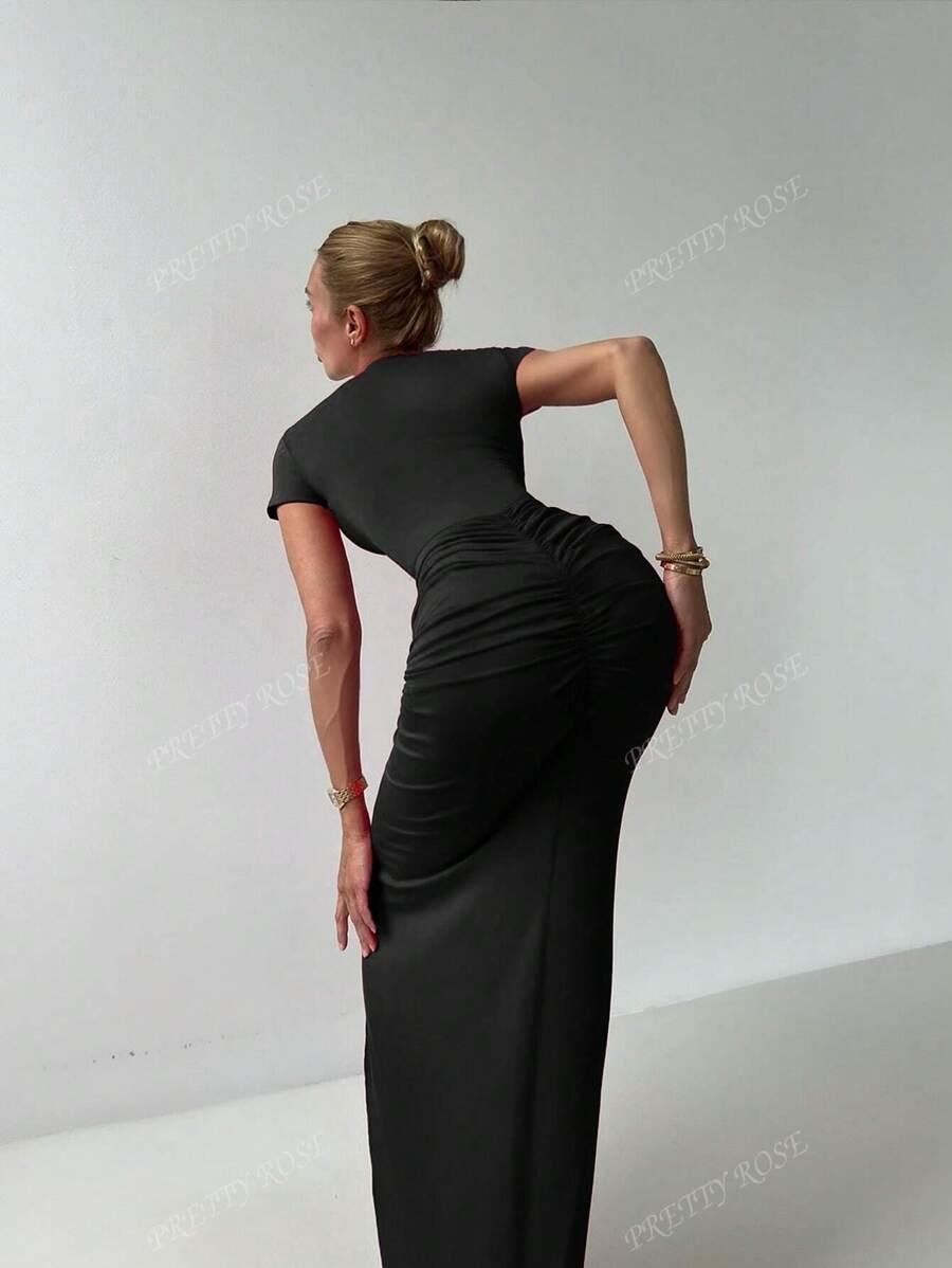 CZARNE BODY SPÓDNICA KOMPLET