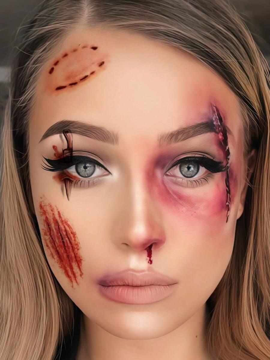 tatuaże zmywalne zombie