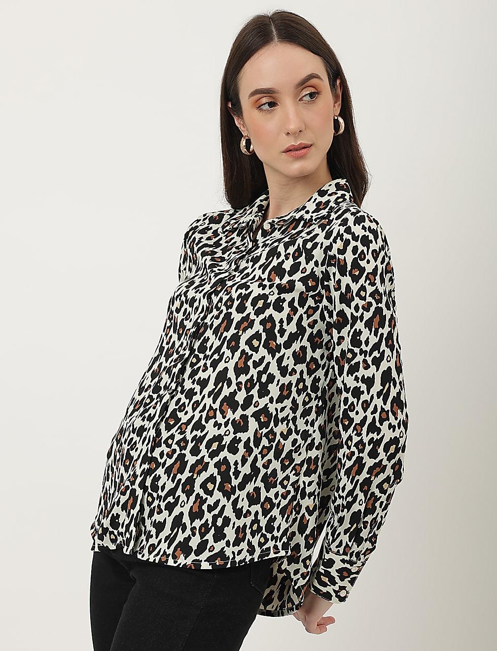 KOSZULA ANIMAL PRINT T41-3359K-L4