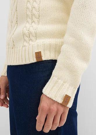 GRUBY SWETER MĘSKI