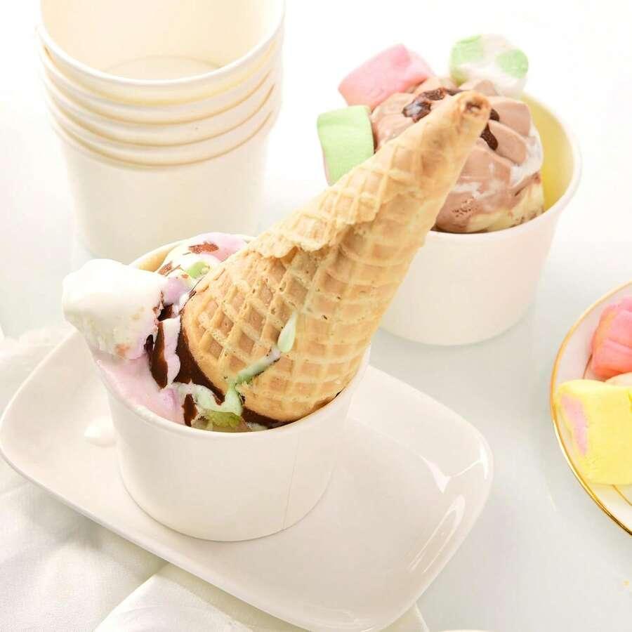 PAPIEROWE KUBECZKI NA LODY 7-PACK